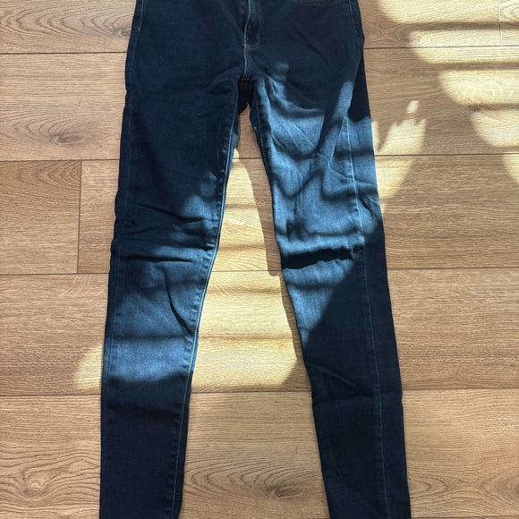 Levi Strauss Dark Blue 710 Super Skinny Jeans - Picture 2 of 6